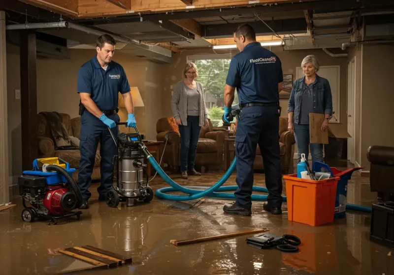 Basement Water Extraction and Removal Techniques process in Fountain County, IN